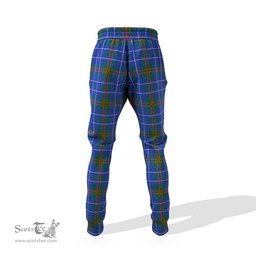 Scottish Edmonstone Clan Family Crest Tartan Joggers Pants