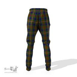 Scottish Fraser Hunting Clan Family Crest Tartan Joggers Pants