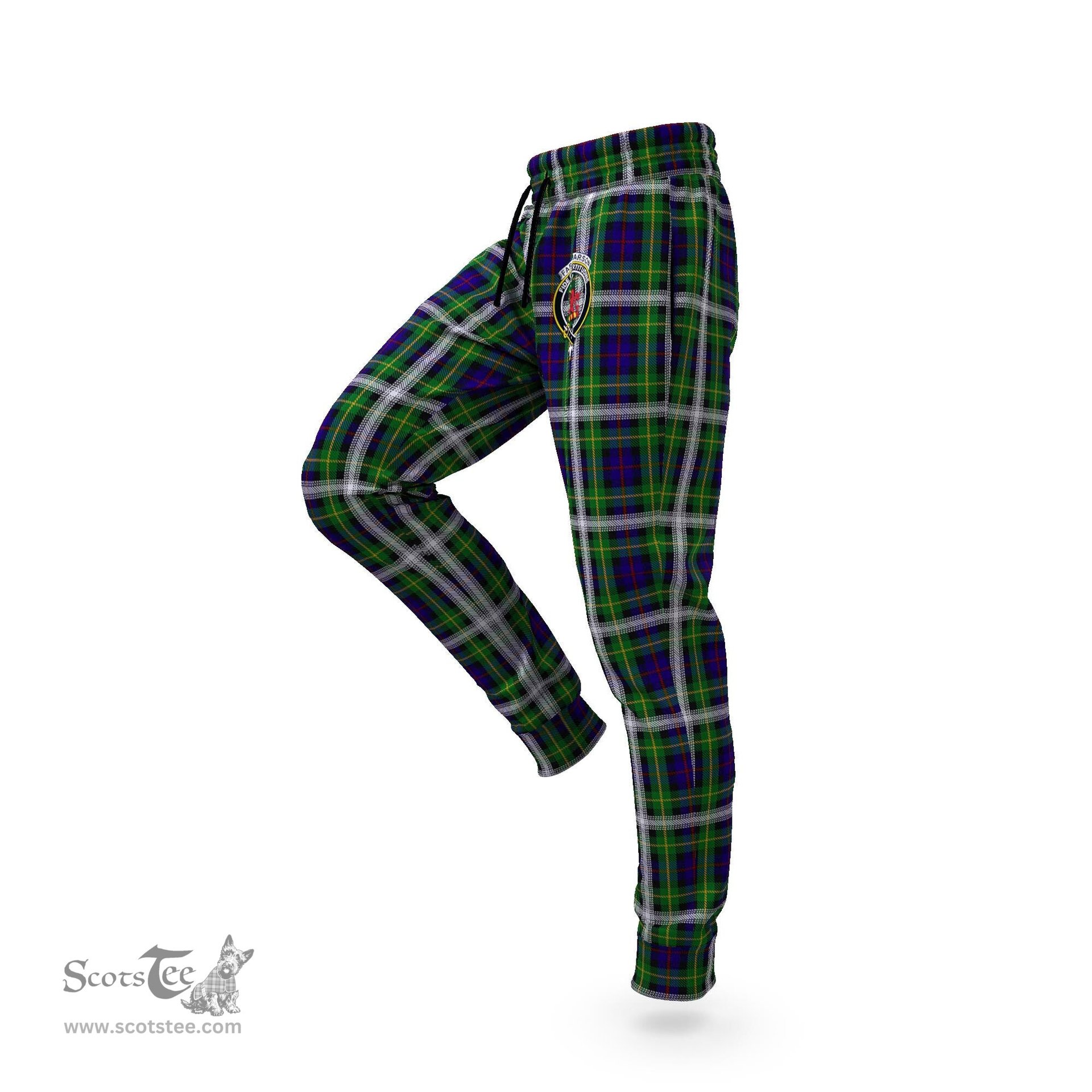 Scottish Farquharson Dress Clan Family Crest Tartan Joggers Pants