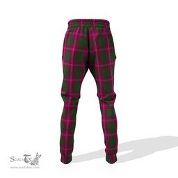 Scottish Crawford Clan Family Crest Tartan Joggers Pants