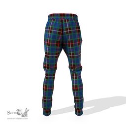 Scottish Fraser Hunting Ancient Clan Family Crest Tartan Joggers Pants