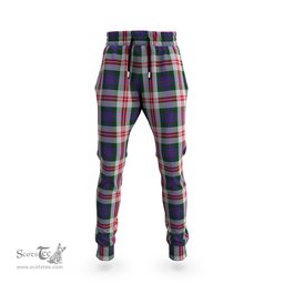 Scottish Fraser Red Dress Clan Tartan Joggers Pants