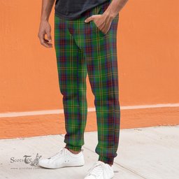 Scottish Connolly Hunting Clan Tartan Joggers Pants