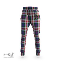 Scottish Fraser Red Dress Clan Family Crest Tartan Joggers Pants