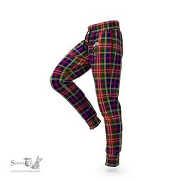 Scottish Christie Clan Family Crest Tartan Joggers Pants