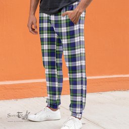 Scottish Gordon Dress Modern Clan Tartan Joggers Pants