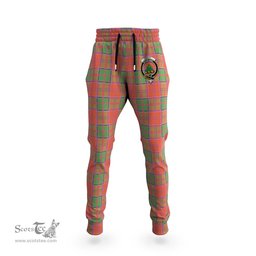 Scottish Grant Ancient Clan Family Crest Tartan Joggers Pants