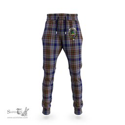Scottish Gayre Hunting Clan Family Crest Tartan Joggers Pants