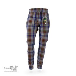 Scottish Gayre Hunting Clan Family Crest Tartan Joggers Pants