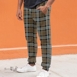 Scottish Graham of Menteith Weathered Clan Tartan Joggers Pants