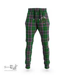 Scottish Gray Hunting Clan Family Crest Tartan Joggers Pants
