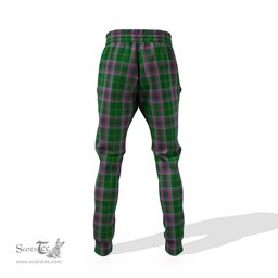 Scottish Gray Hunting Clan Family Crest Tartan Joggers Pants