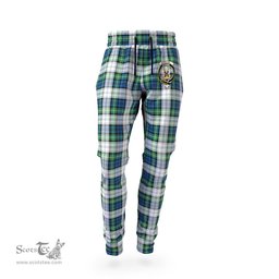 Scottish Gordon Dress Ancient Clan Family Crest Tartan Joggers Pants