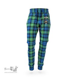 Scottish Gordon Ancient Clan Family Crest Tartan Joggers Pants