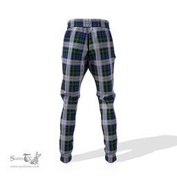 Scottish Gordon Dress Clan Family Crest Tartan Joggers Pants