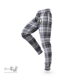 Scottish Glendinning Clan Family Crest Tartan Joggers Pants