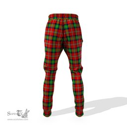 Scottish Fullerton Clan Family Crest Tartan Joggers Pants