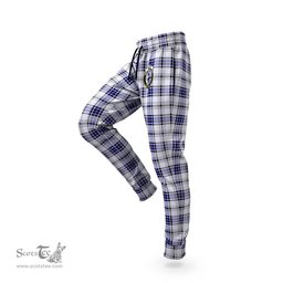 Scottish Hannay Modern Clan Family Crest Tartan Joggers Pants