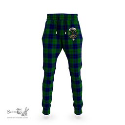 Scottish Keith Modern Clan Family Crest Tartan Joggers Pants