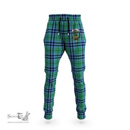 Scottish Keith Ancient Clan Family Crest Tartan Joggers Pants