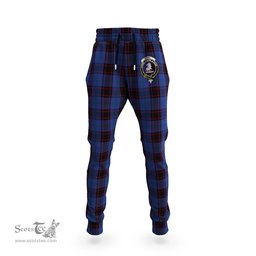 Scottish Home (Hume) Clan Family Crest Tartan Joggers Pants