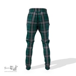 Scottish Kelly of Sleat Hunting Clan Family Crest Tartan Joggers Pants