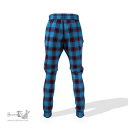 Scottish Home Ancient Clan Family Crest Tartan Joggers Pants