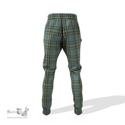 Scottish Kelly Dress Clan Family Crest Tartan Joggers Pants