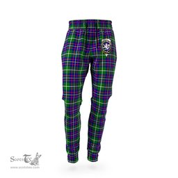 Scottish Inglis Modern Clan Family Crest Tartan Joggers Pants