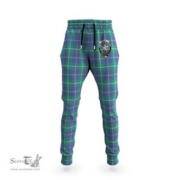 Scottish Inglis Ancient Clan Family Crest Tartan Joggers Pants