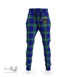 Scottish Hamilton Hunting Modern Clan Family Crest Tartan Joggers Pants