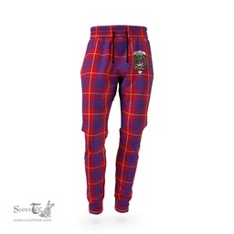 Scottish Hamilton Clan Family Crest Tartan Joggers Pants