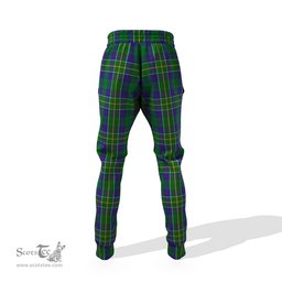 Scottish Hunter of Hunterston Clan Family Crest Tartan Joggers Pants