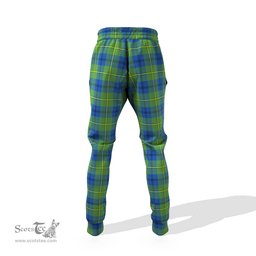 Scottish Johnstone-Johnston Ancient Clan Family Crest Tartan Joggers Pants