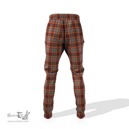 Scottish Innes Ancient Clan Family Crest Tartan Joggers Pants