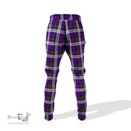 Scottish MacDonald Dress Modern Clan Tartan Joggers Pants