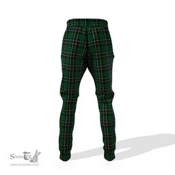 Scottish MacAlpin Clan Family Crest Tartan Joggers Pants