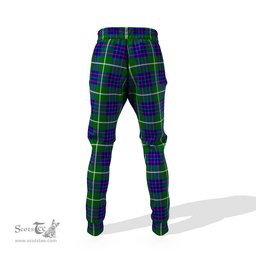Scottish MacIntyre Hunting Modern Clan Tartan Joggers Pants