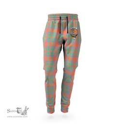 Scottish MacIntosh Ancient Clan Family Crest Tartan Joggers Pants