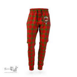 Scottish MacDonald of Sleat Clan Family Crest Tartan Joggers Pants