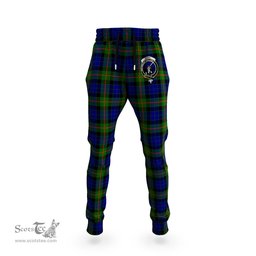 Scottish Gunn Modern Clan Family Crest Tartan Joggers Pants