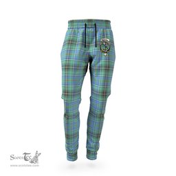 Scottish MacInnes Ancient Clan Family Crest Tartan Joggers Pants