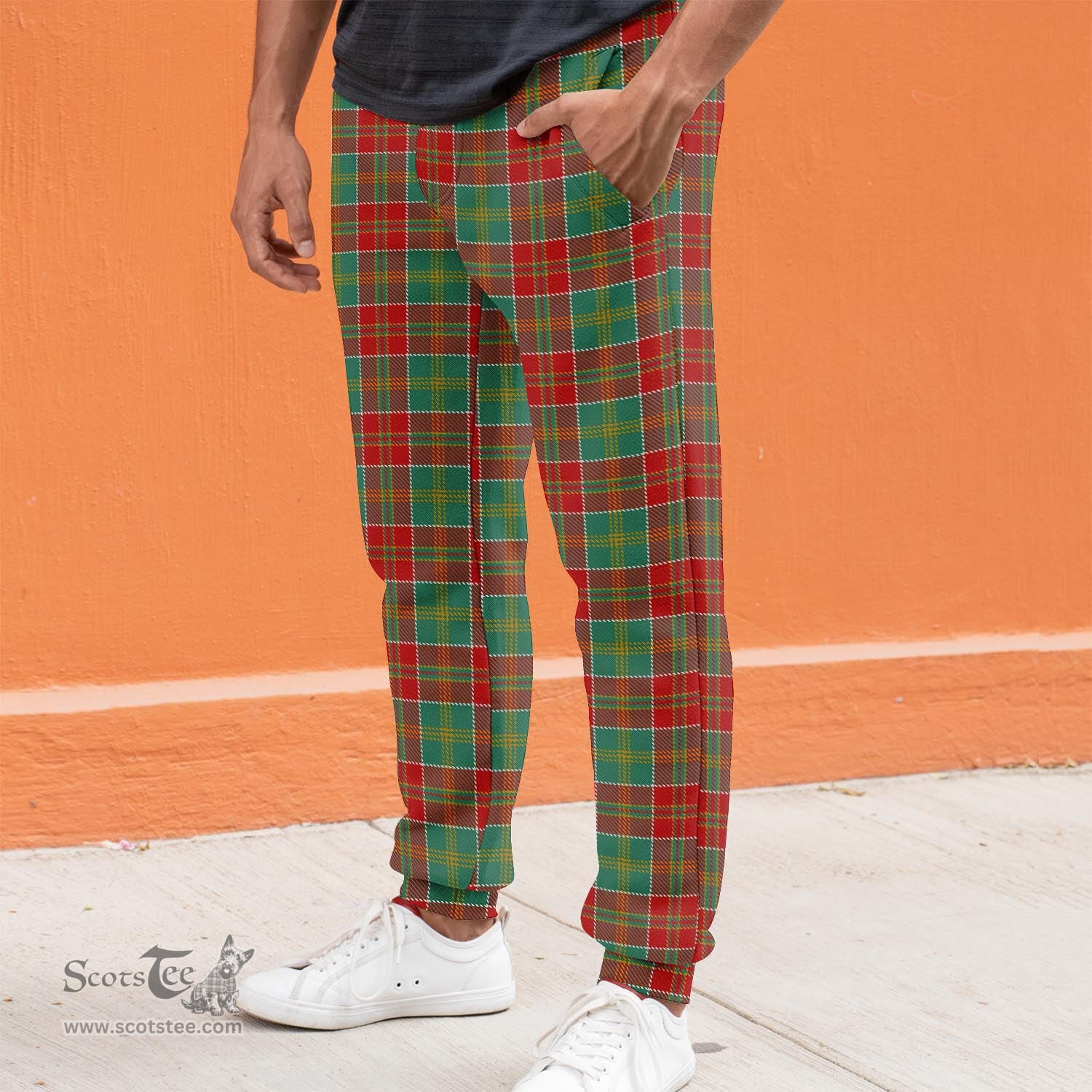 Scottish MacDonald of Kingsburgh Clan Tartan Joggers Pants