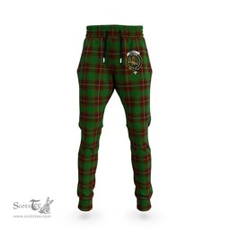 Scottish MacFie Hunting Clan Family Crest Tartan Joggers Pants