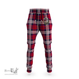 Scottish MacDonald Dress Irish Clan Family Crest Tartan Joggers Pants