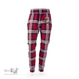 Scottish MacDonald Dress Irish Clan Family Crest Tartan Joggers Pants