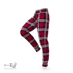 Scottish MacDonald Dress Irish Clan Family Crest Tartan Joggers Pants