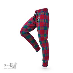 Scottish Lindsay Modern Clan Family Crest Tartan Joggers Pants