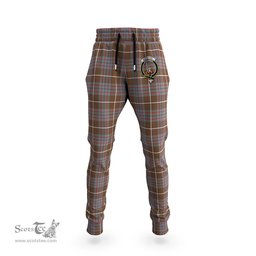 Scottish MacIntyre Hunting Weathered Clan Family Crest Tartan Joggers Pants