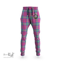 Scottish Lindsay Ancient Clan Family Crest Tartan Joggers Pants